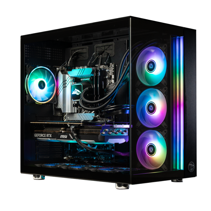 Amd Shark Shark R1208 Gaming PC DEMO | AMD Ryzen 7 9800X3D / RX 9070 XT 16GB / 3
