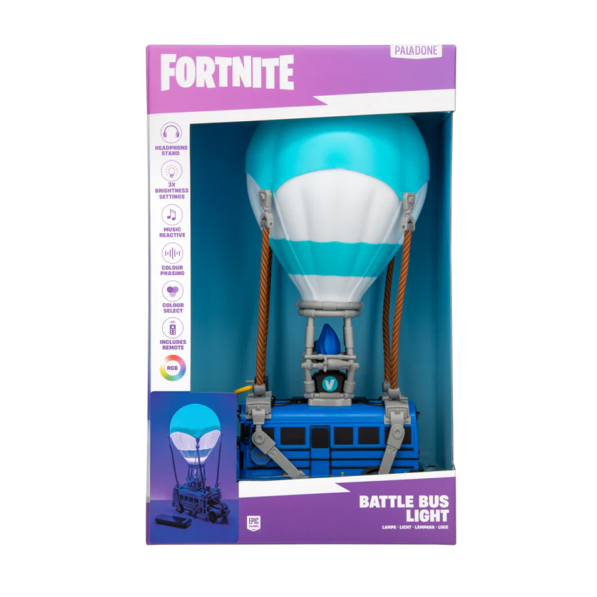 Battle Bus Diorama Lampe