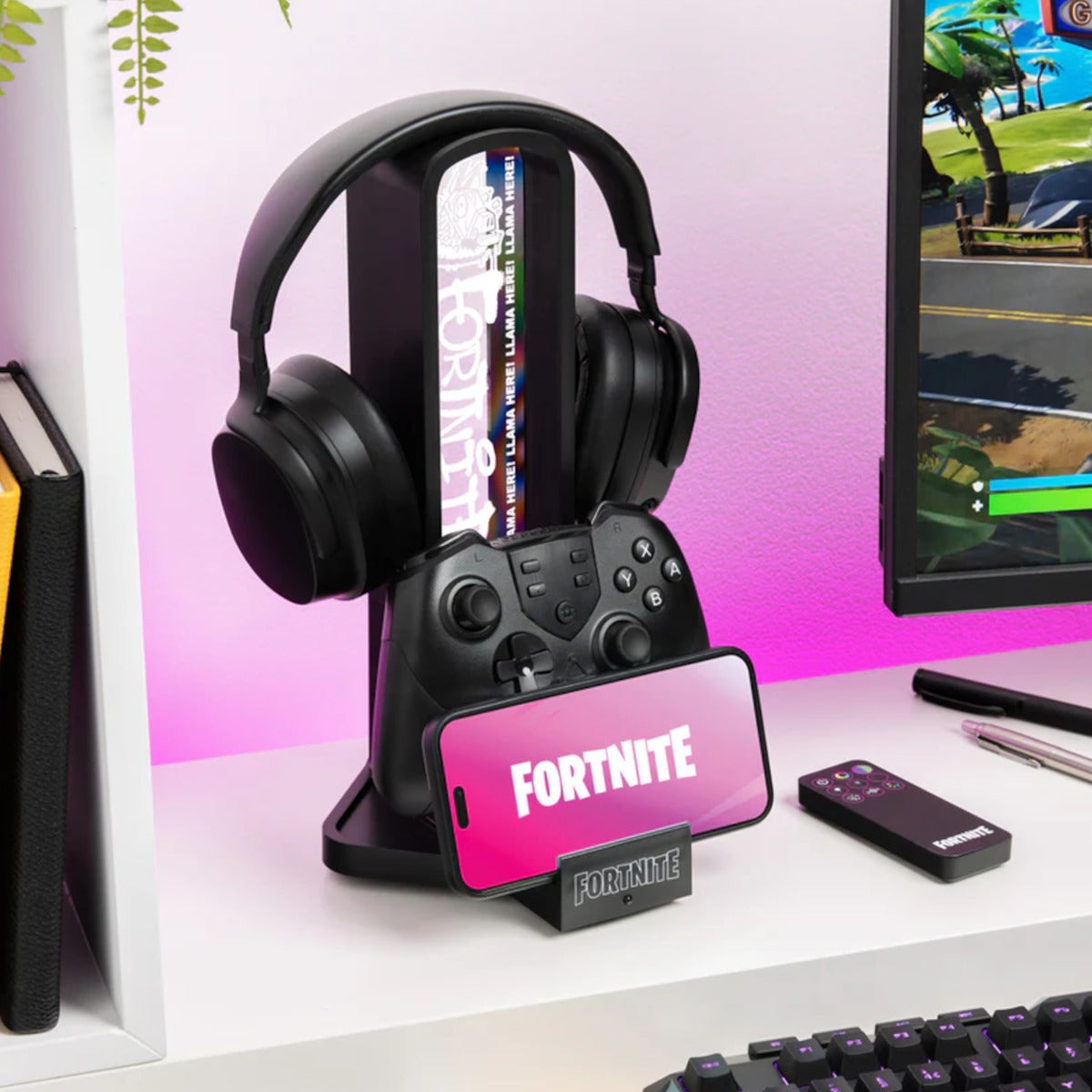 Fortnite hodetelefonstativ med lys