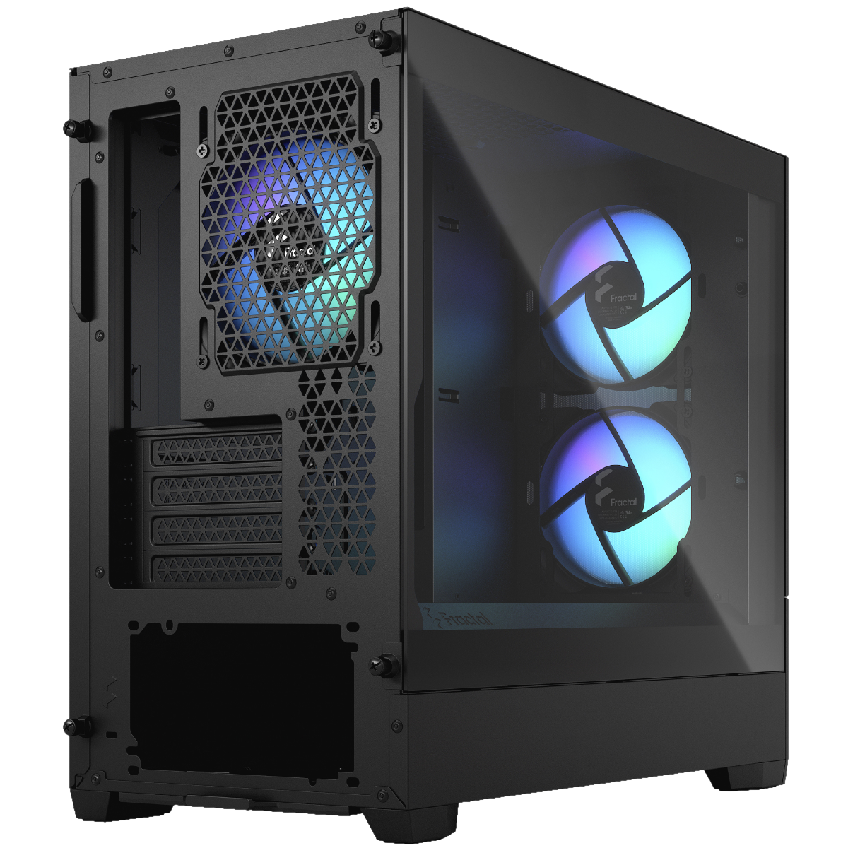 Fractal Design Pop Mini Air RGB Black TG Clear Tint Kabinet
