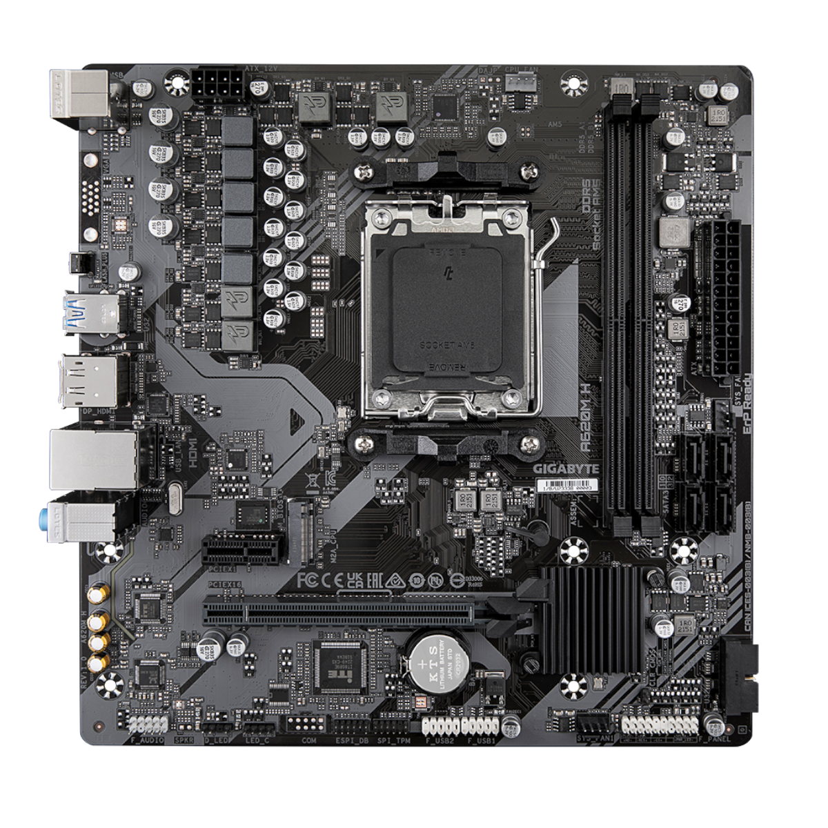 Gigabyte A620M H Hovedkort (Uten WiFi)