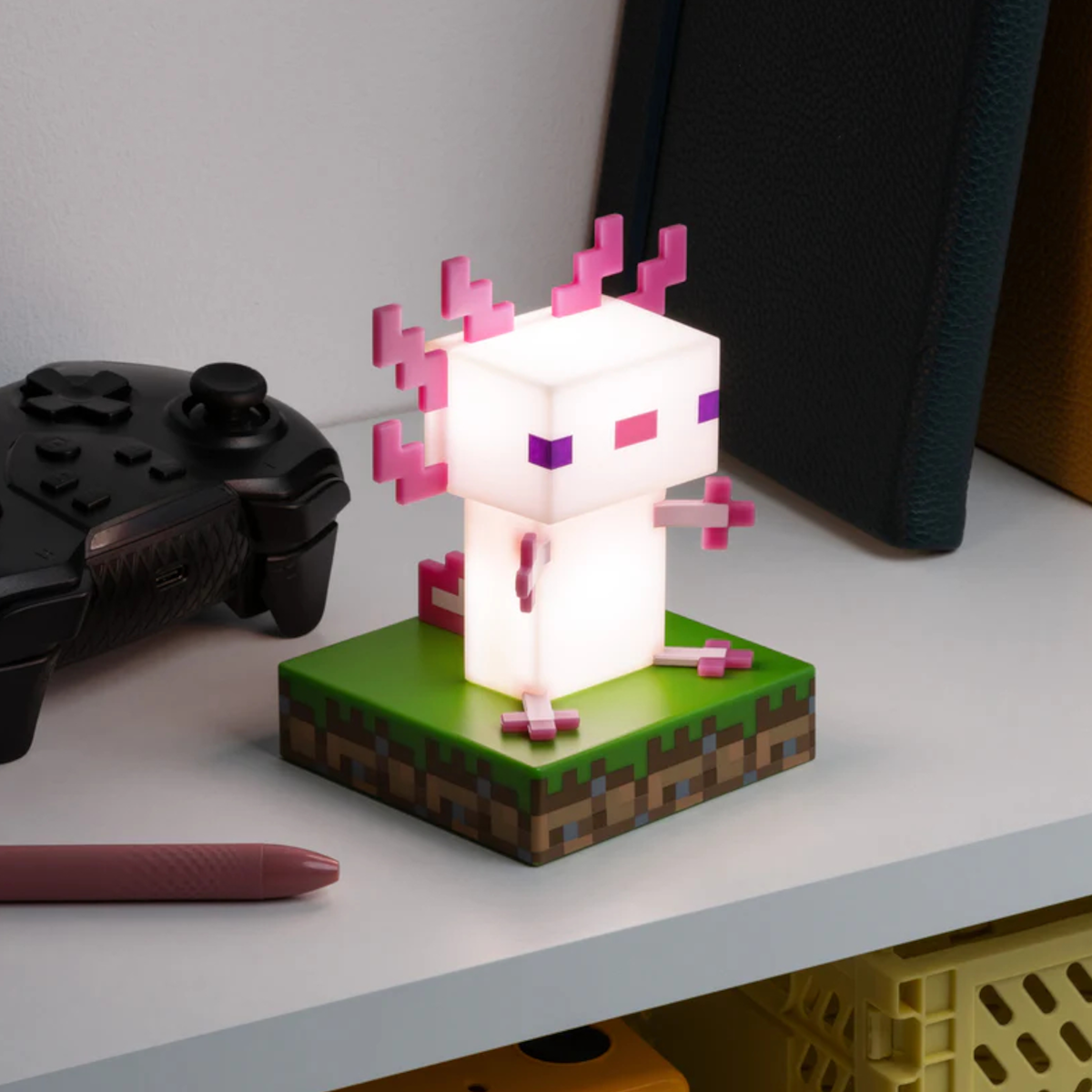 Icon Light - Minecraft Axolotl Lampe