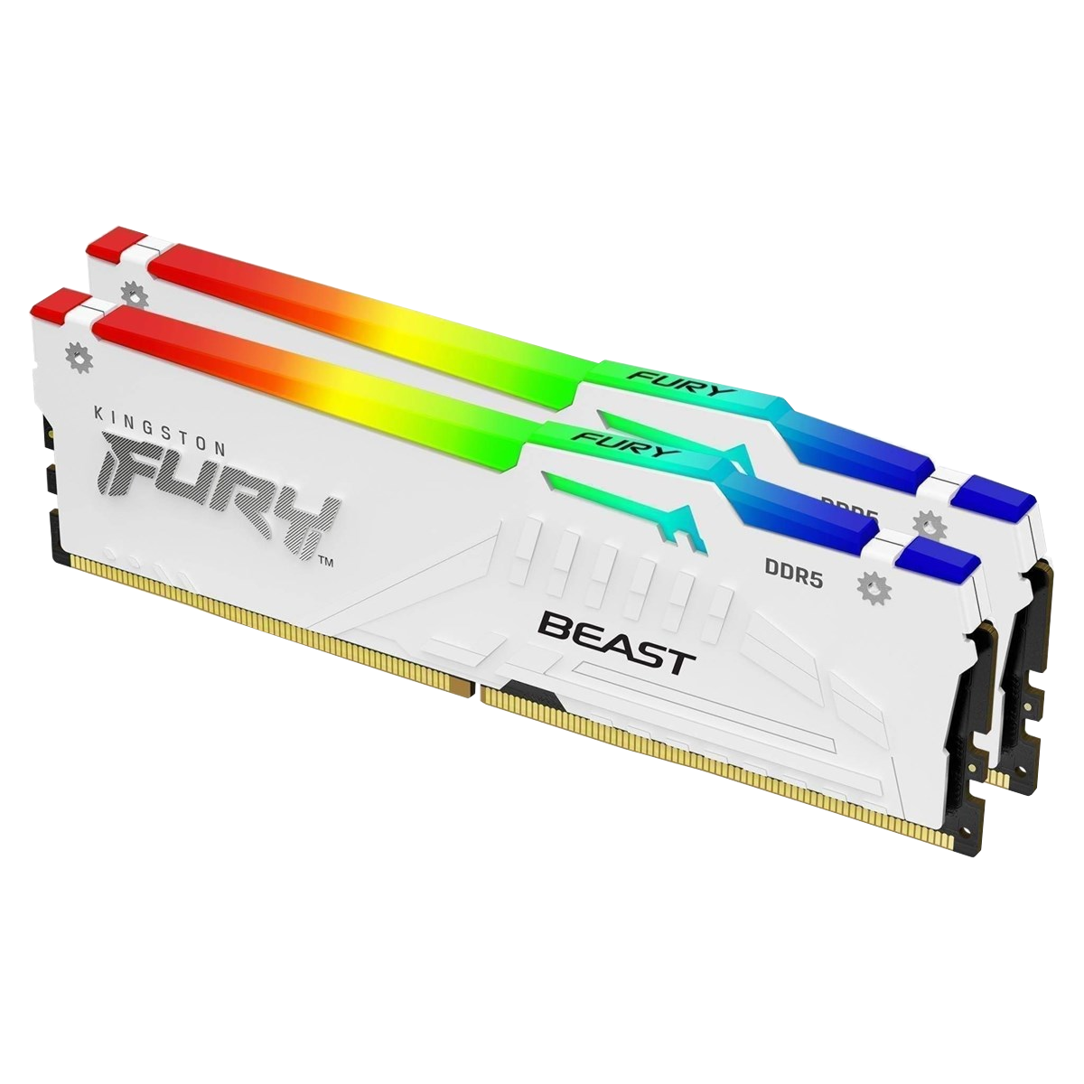 Kingston Fury Beast RGB DDR5 6000MHz 2x16GB White