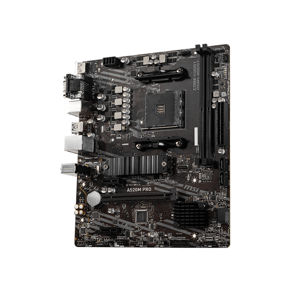 MSI A520M PRO DDR4 Hovedkort (Uten WIFI)