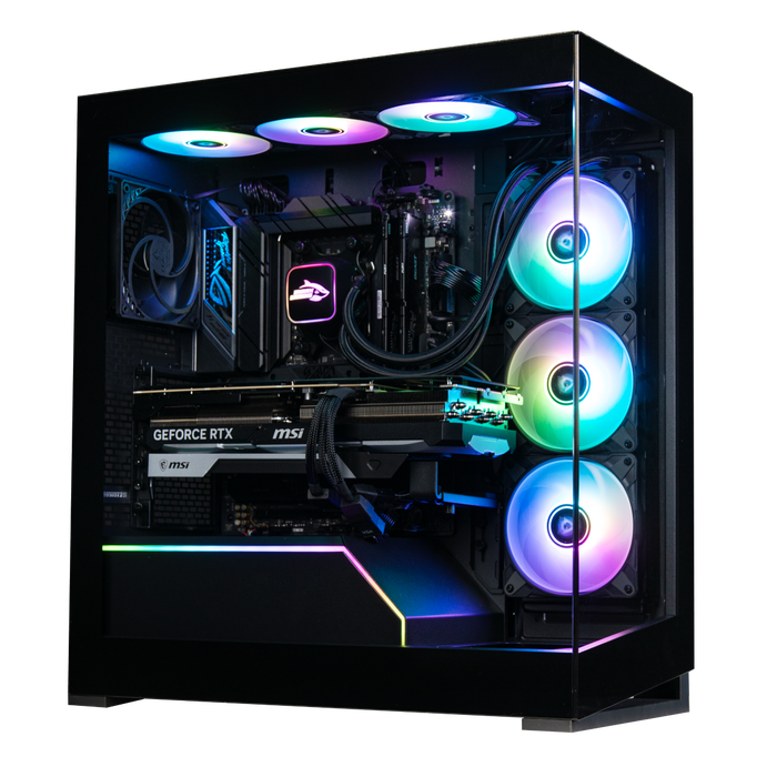 Amd Shark Shark R1220 Gaming PC DEMO | AMD Ryzen 7 9800X3D / RTX 5070 Ti OC 16G