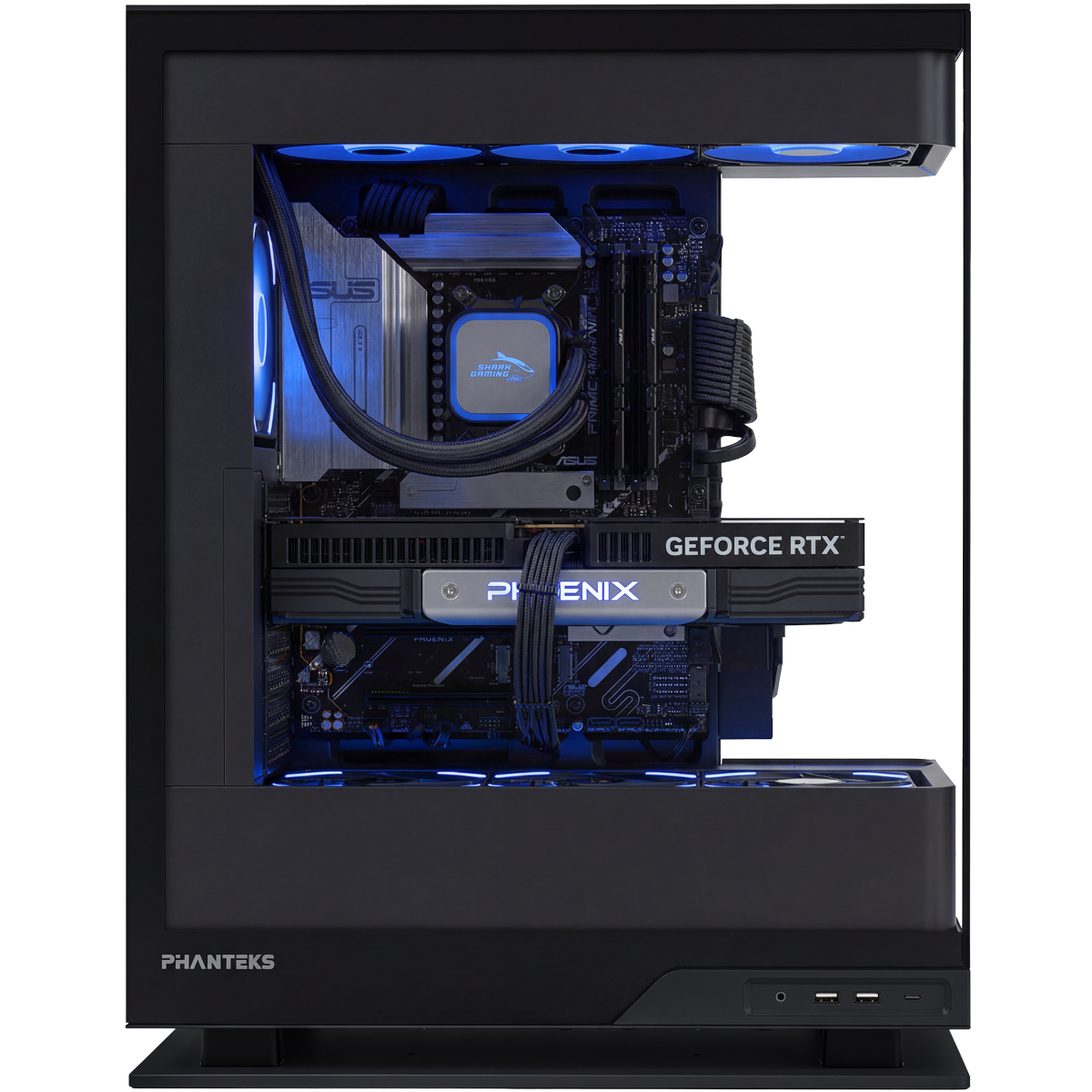 Mighty Deep Blue Gaming PC