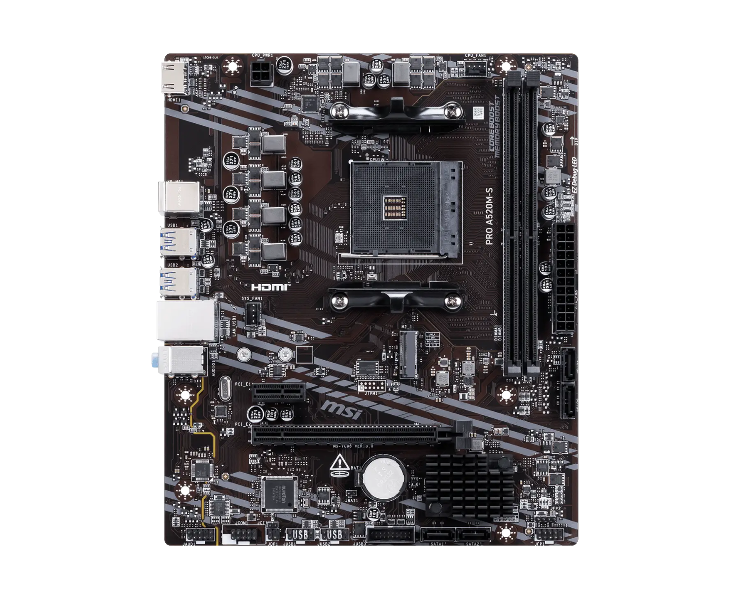 MSI A520M-S DDR4 Hovedkort
