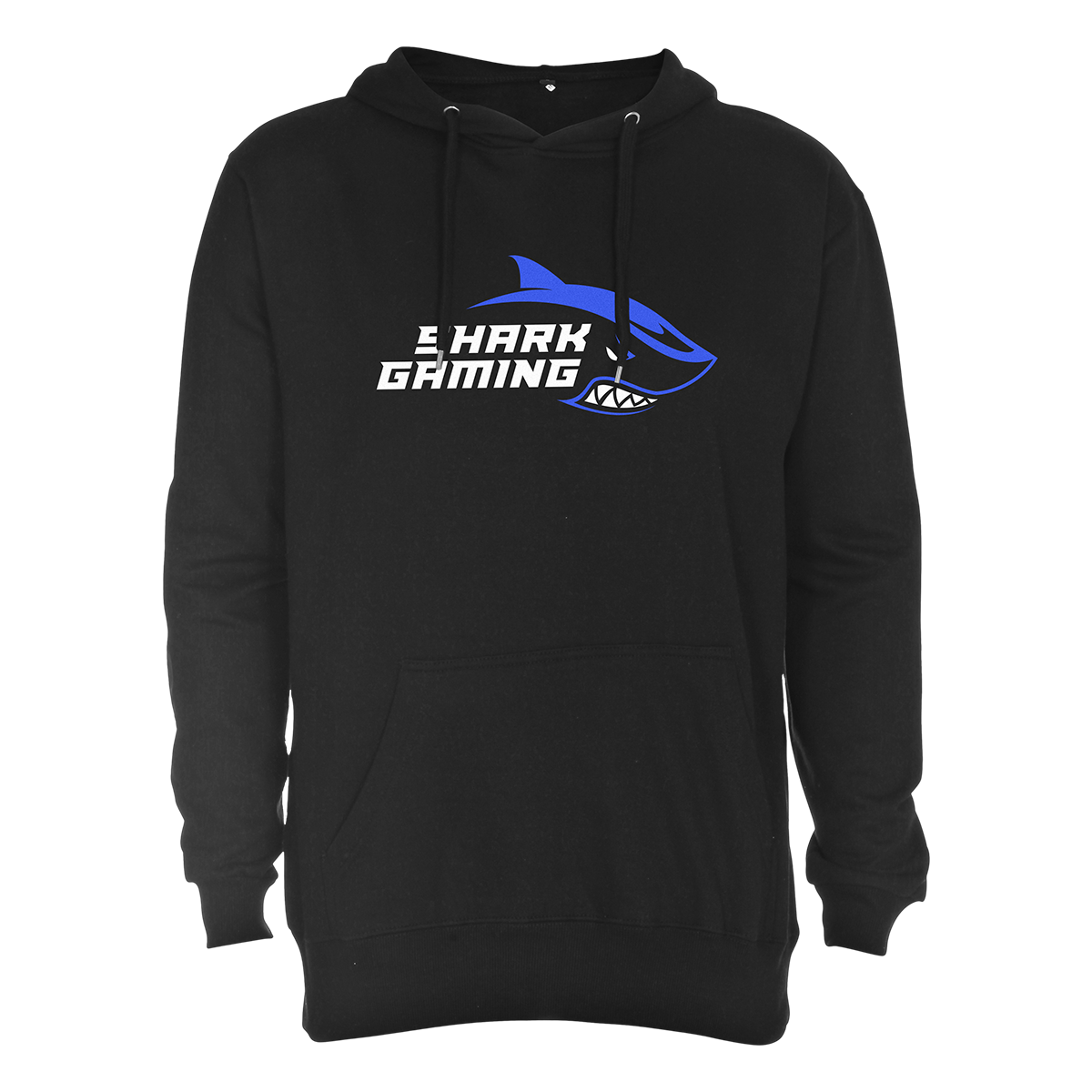 Shark Gaming hoodie, Black, XXL, Large Logo