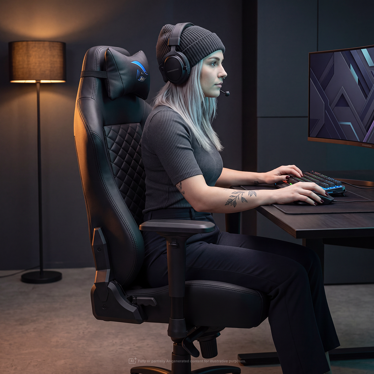 Shark Vortex gaming stol