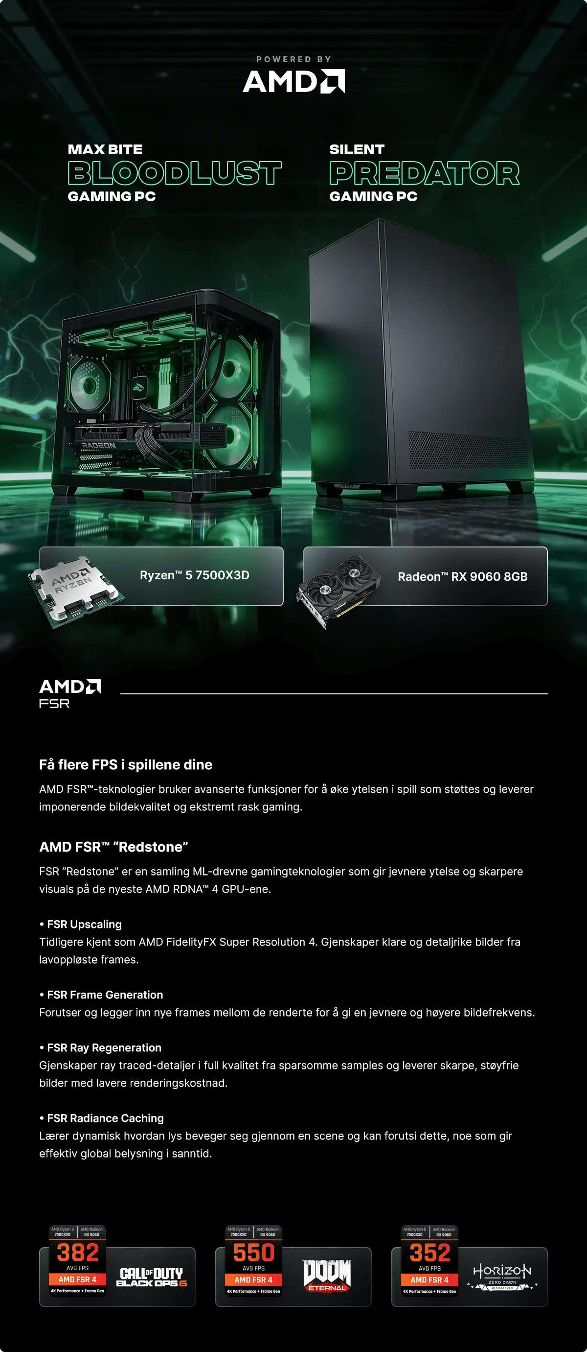 Powered by AMD