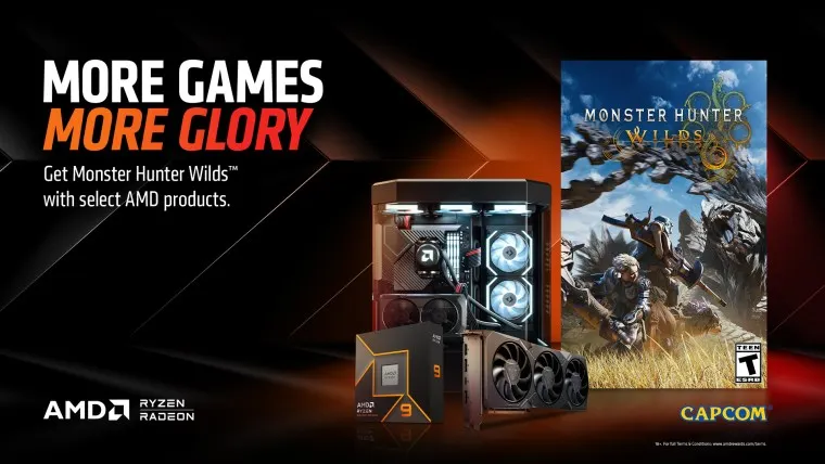 AMD Monster Hunter: Wilds Game bundle