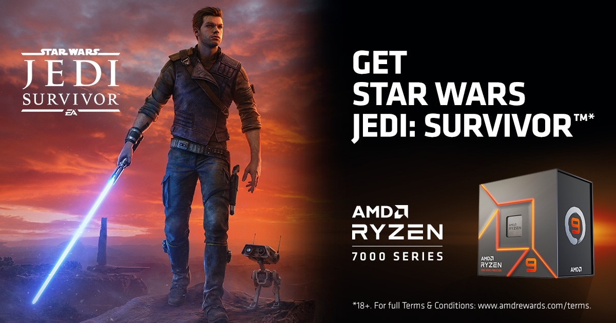 AMD Ryzen 7000 Series STAR WARS: Jedi Survivor Bundle