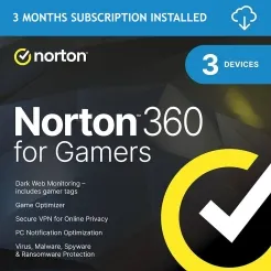 Norton 360 for Gamers (3 month trial)