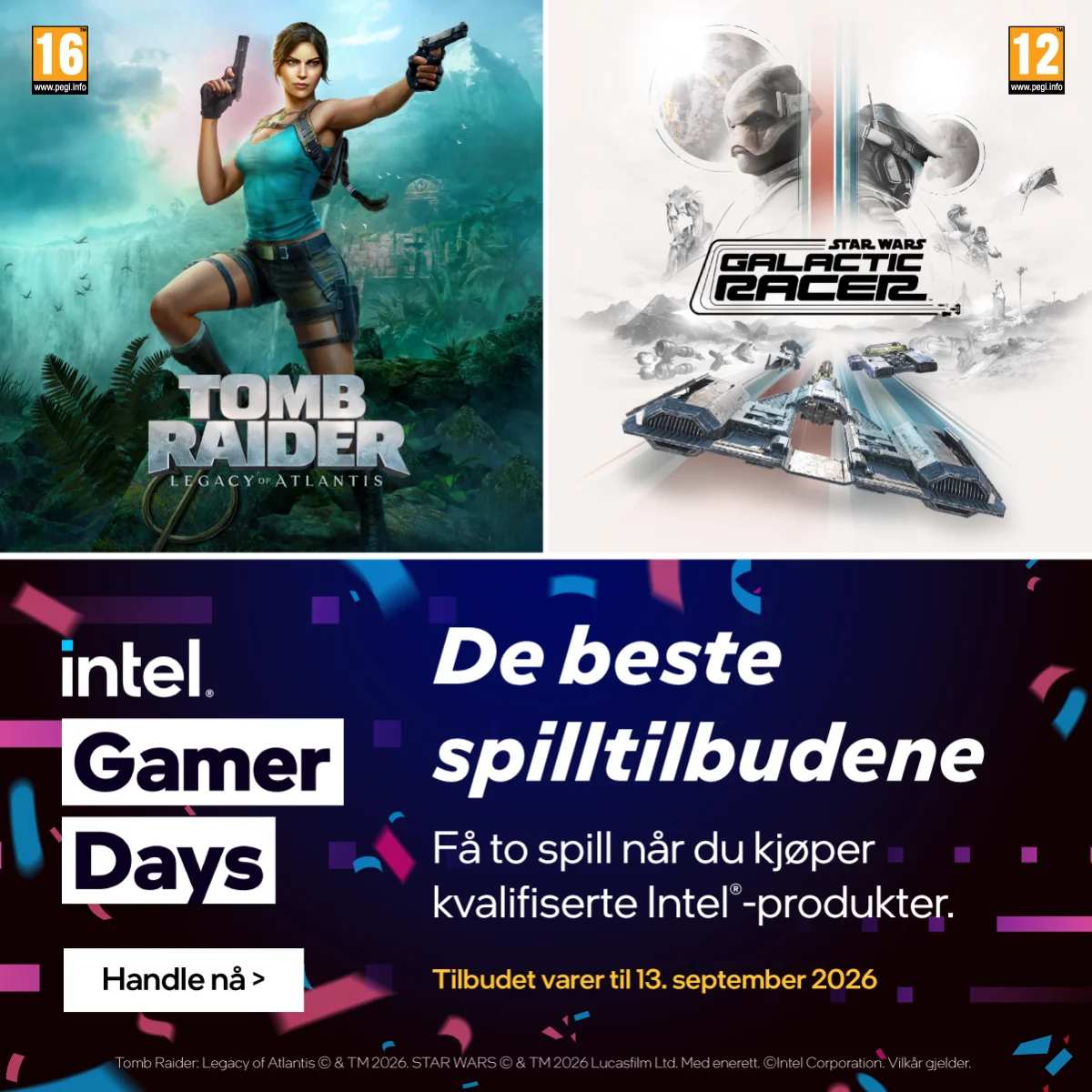 Intel Gamer Days 2026 game bundle