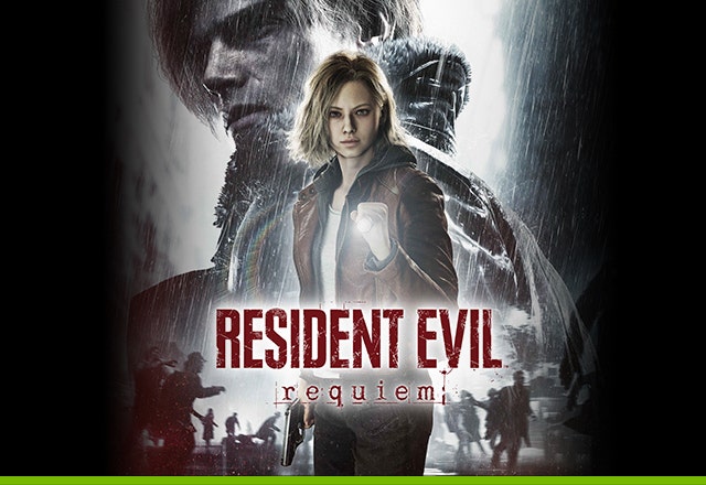 Få Resident Evil Requiem med utvalgt GeForce RTX 50-serie. *