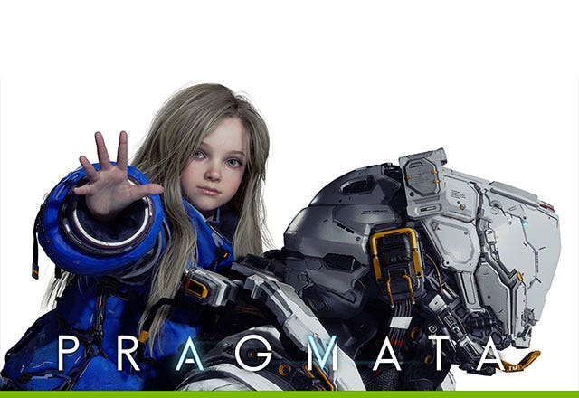 Få PRAGMATA™ med utvalgte GeForce RTX 50-produkter*.