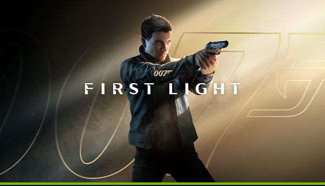 Få 007 First Light med utvalgte produkter i GeForce RTX 50-serien.*